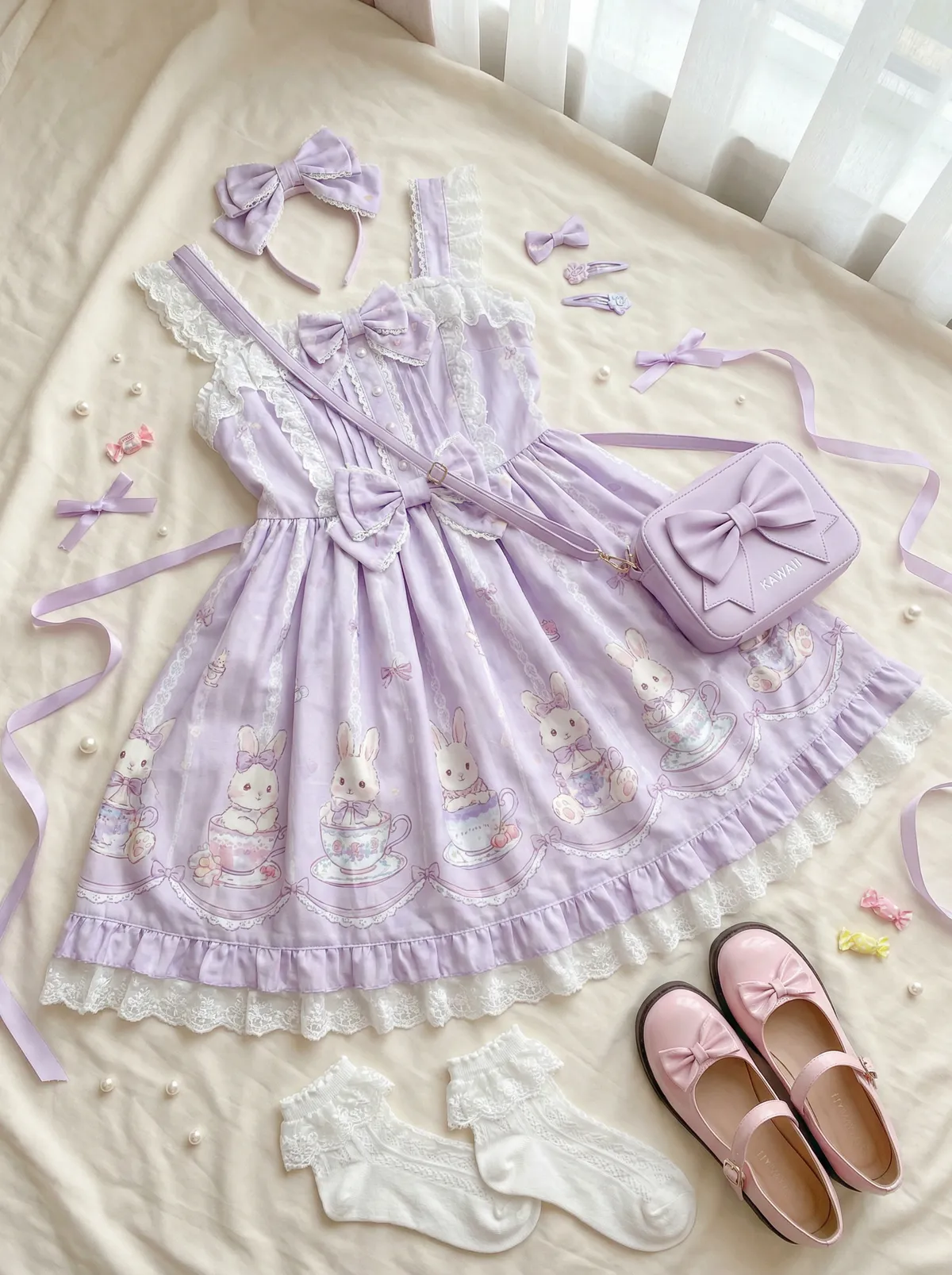 日产无人区一线二线三线 Lolita穿搭灵感分享